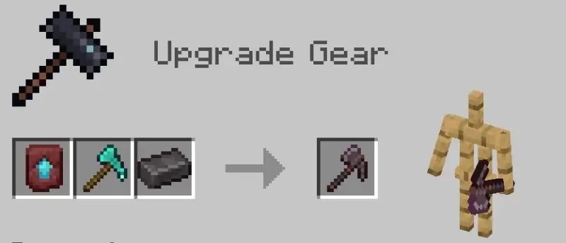 Крафт незеритового универсального инструмента