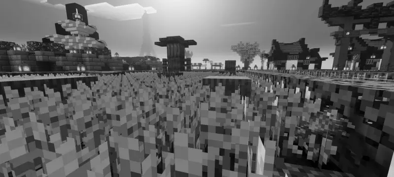 Новый вид фермы пшеницы с другого ракурса