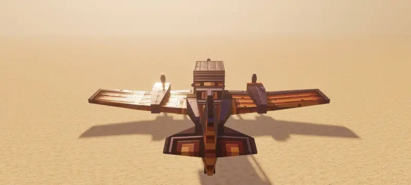 Самолёт с пропеллером сзади