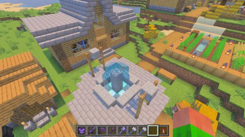 Main square with fountain