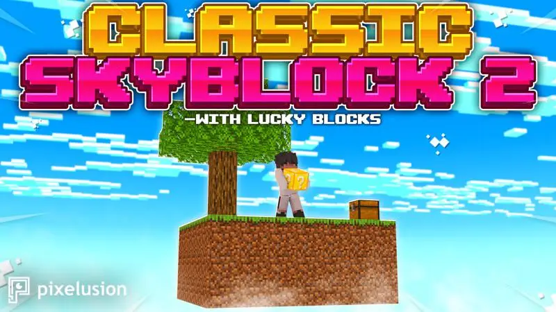 Классическая игра Skyblock 2