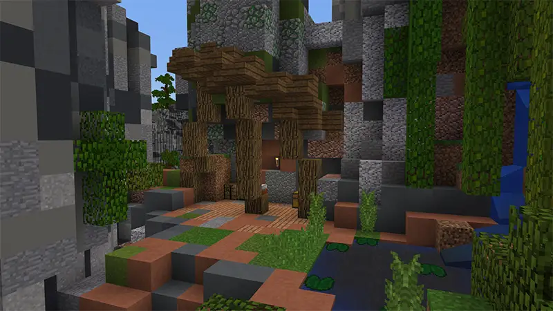 Скриншот Лесные водопады №5