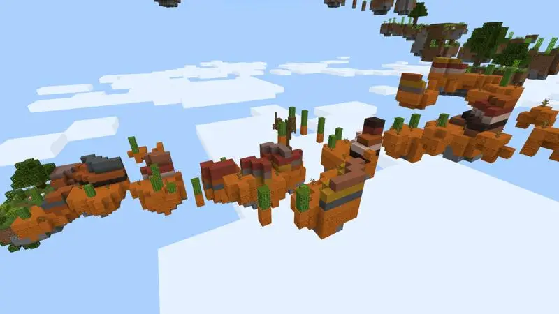 Скриншот Небесные острова паркура №3