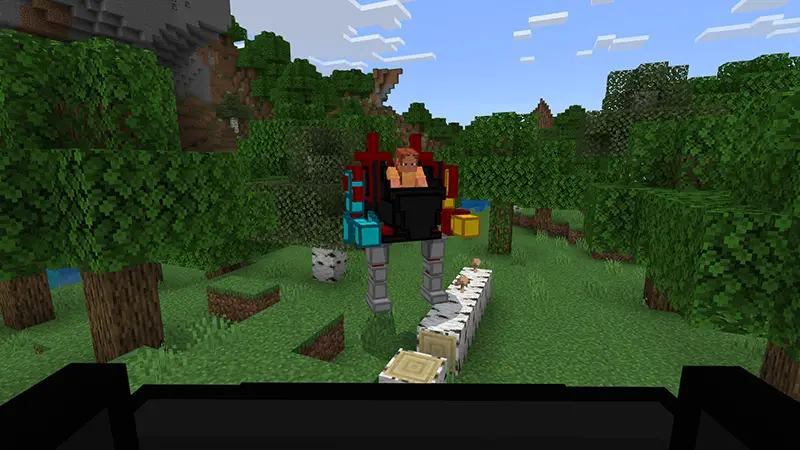 Скриншот Дополнение Blocky Mechs №4