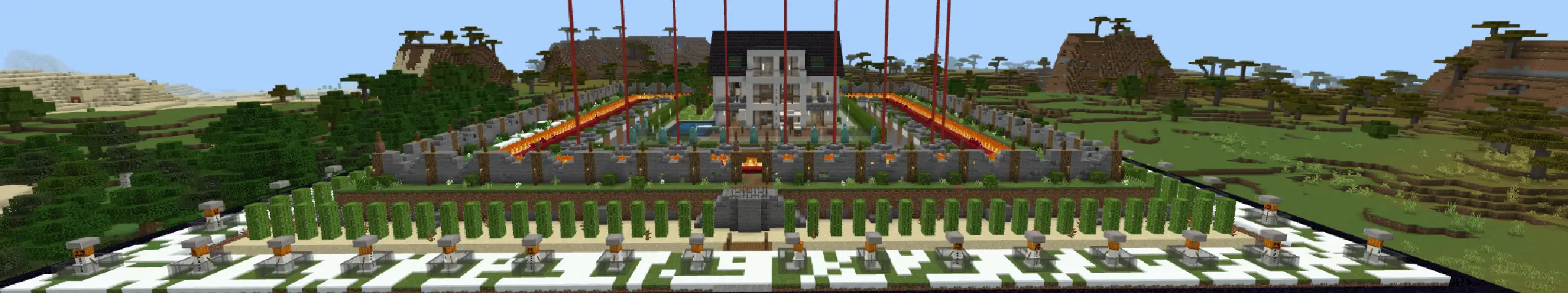 Самый защищенный дом в мире panorama