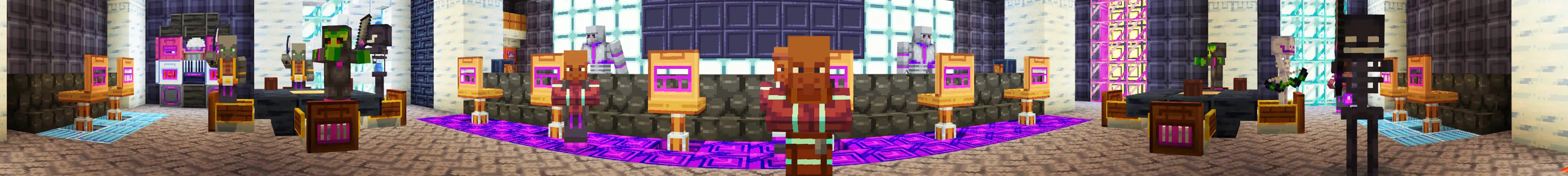 Неоновые пейзажи panorama