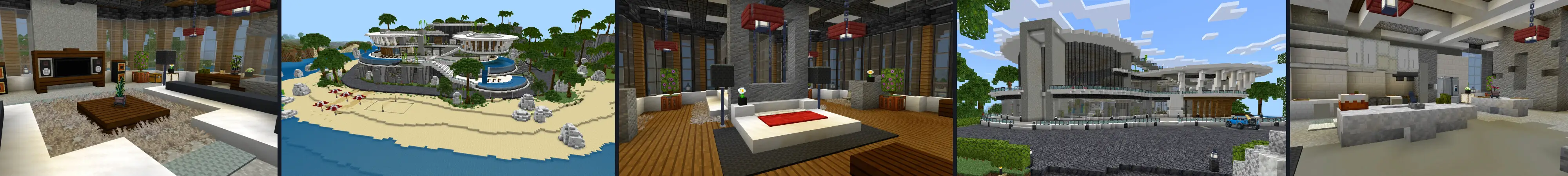 Особняк для отдыха на пляже panorama