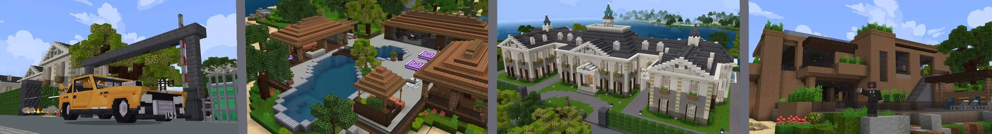 Роскошный особняк panorama