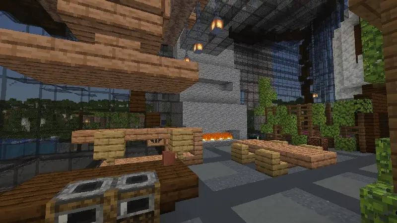 Скриншот Современный коттедж в лесу №3