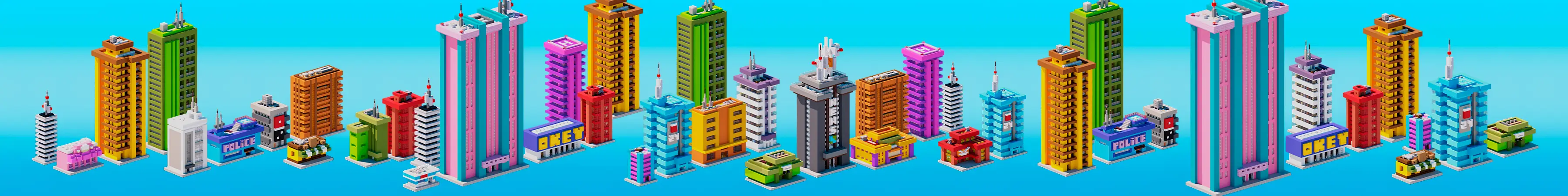 Сборка города panorama