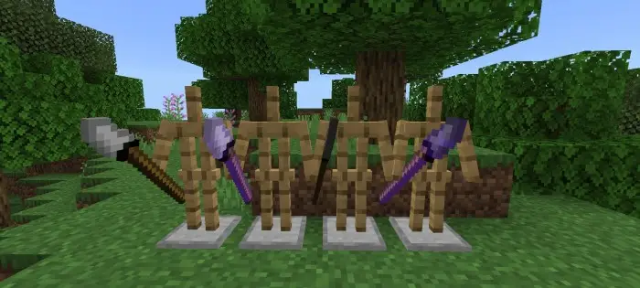 Копья из окаменелости