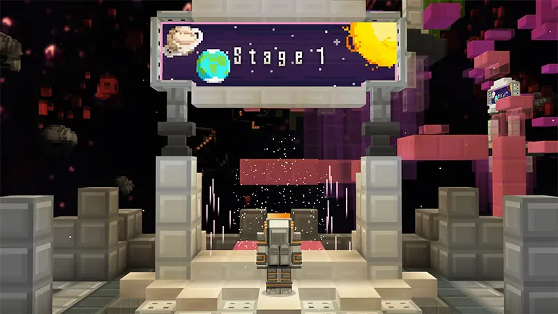 Скриншот Космический паркур №8