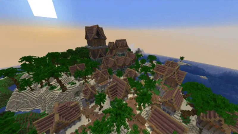 Скриншот Деревня для игры на выживание №1