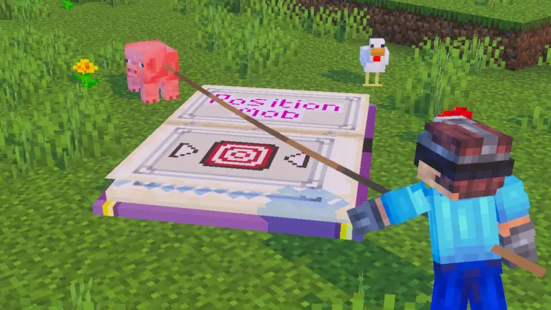 Скриншот Дополнение «Бумажные мобы-наклейки» №1