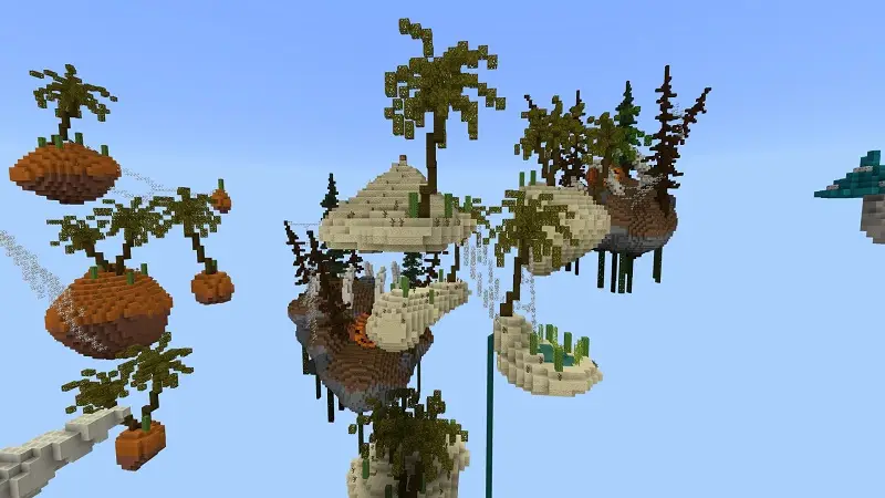 Скриншот Skyblock: Хэллоуин №2