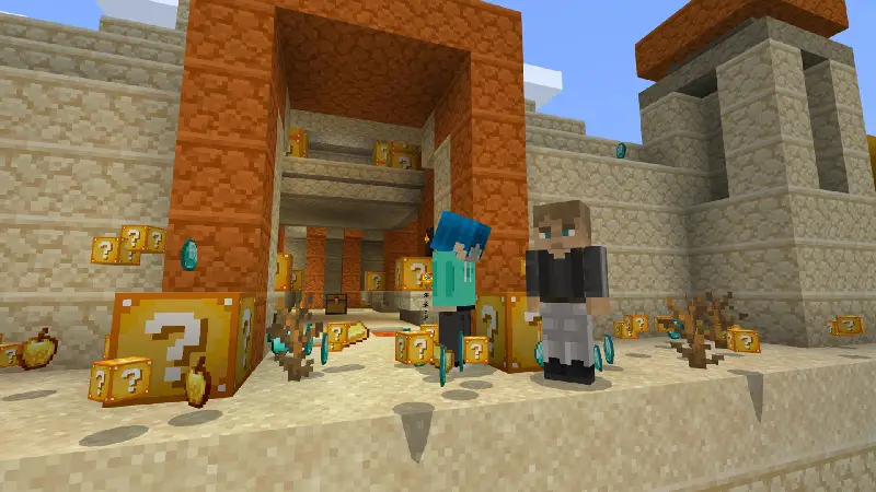 Скриншот SKYBLOCK НА УДАЧУ! №2