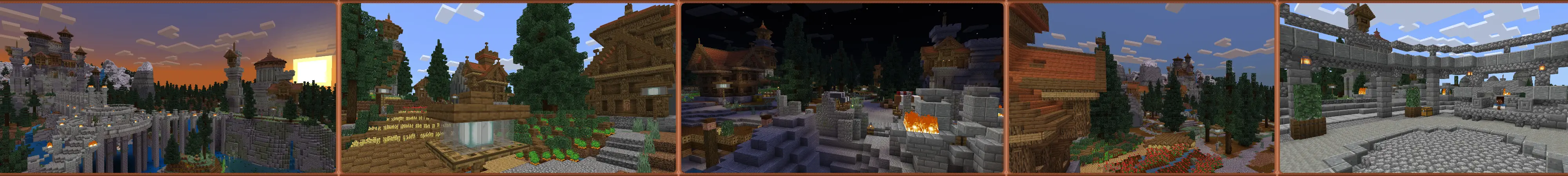 Деревня Аванпост panorama