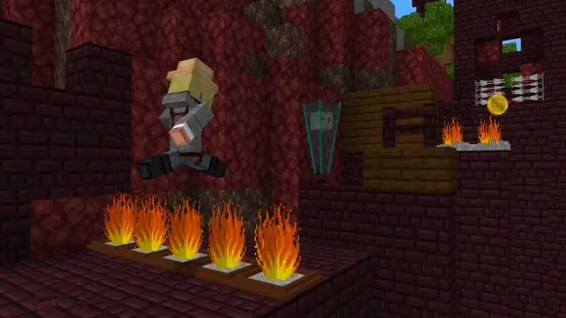 Скриншот Горный паркур и сбрасыватели №4