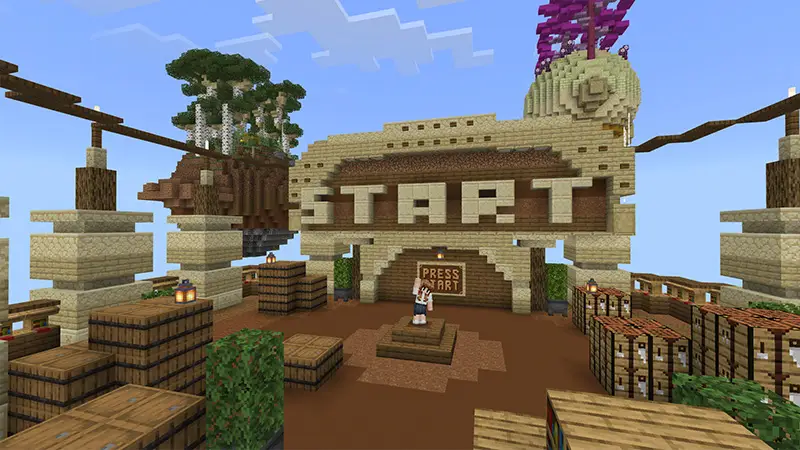 Скриншот Skyblock с одной сферой №3