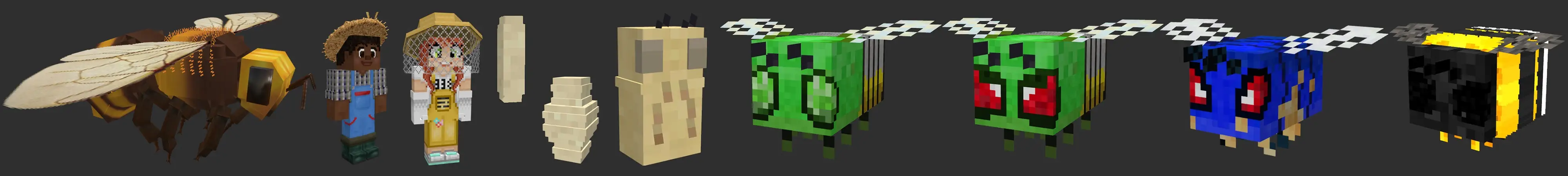 Среди пчел panorama