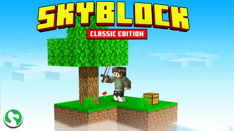 Классическая игра Skyblock