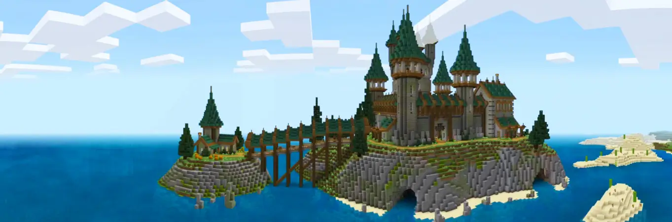 База в замке panorama