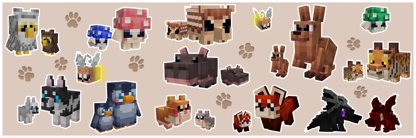 Милые питомцы panorama