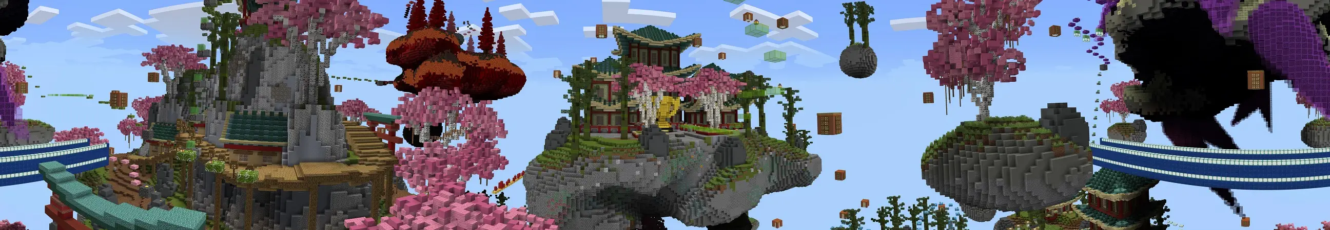 Skyblock: паркур III panorama