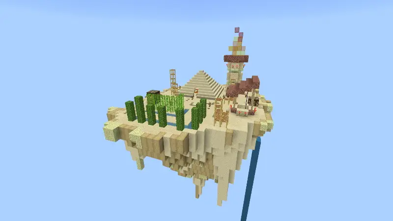 Скриншот Современный особняк Skyblock №5