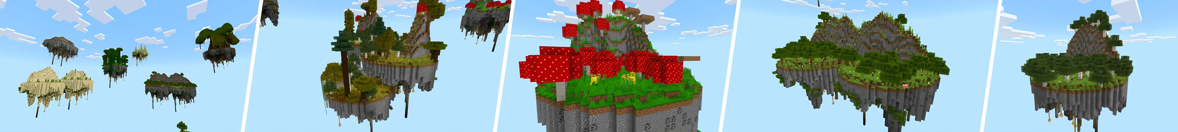 Сверхмощные мобы Skyblock! panorama