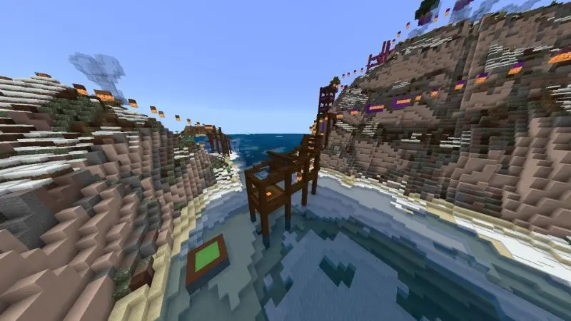 Скриншот Замороженный паркур №4