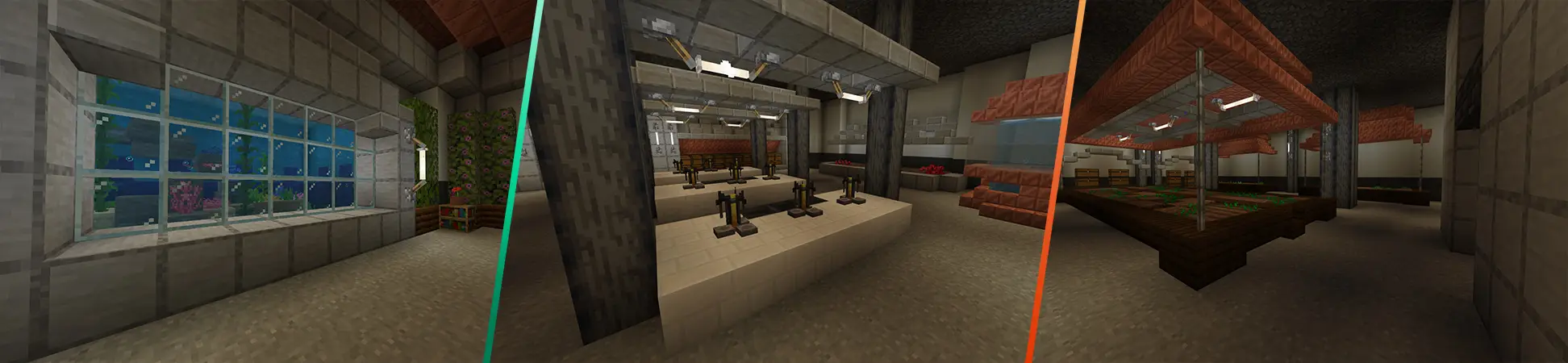 Секретная база в пещере panorama