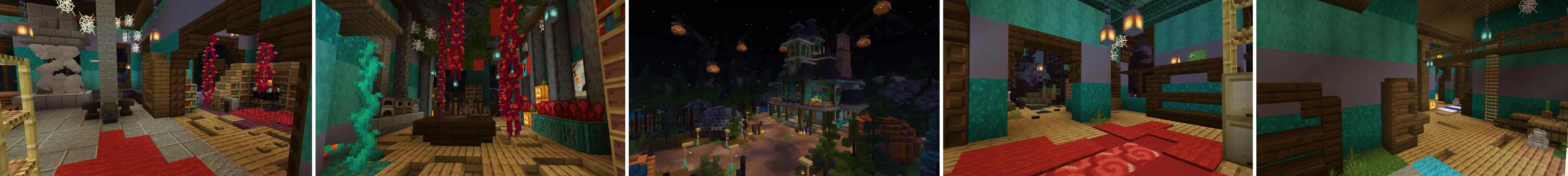 Дом с привидениями panorama