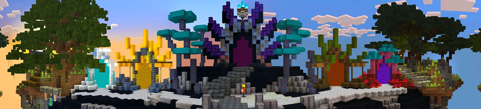 Skyblock в 7 измерениях panorama