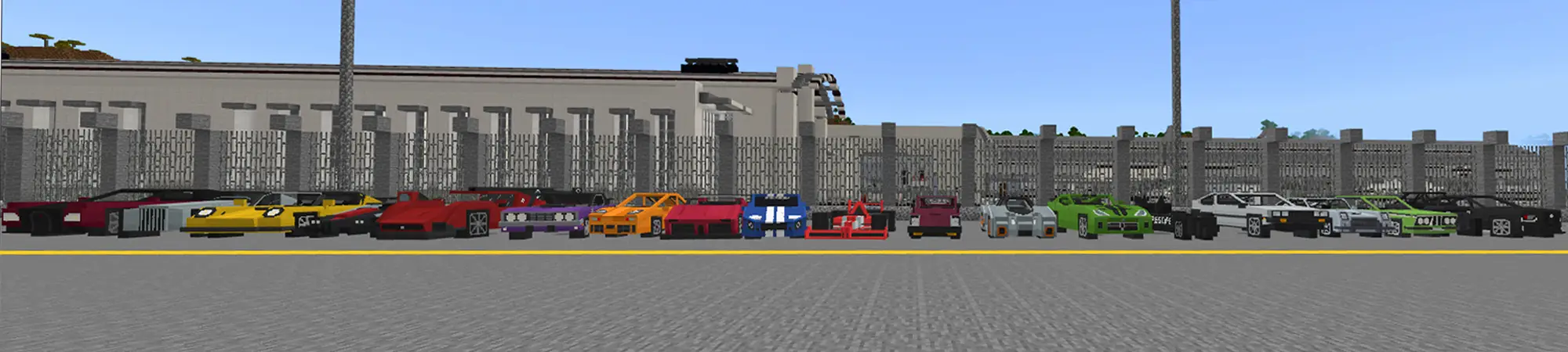 День гонок panorama