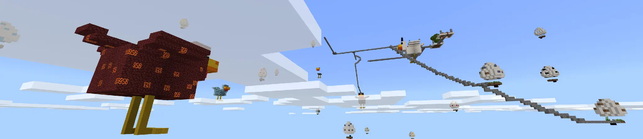 Skyblock: куриная ярость panorama