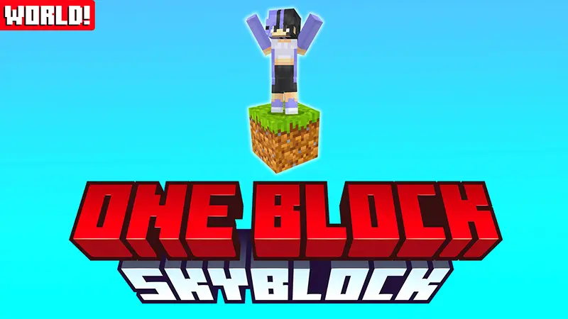 МИР SKYBLOCK С ОДНИМ БЛОКОМ!