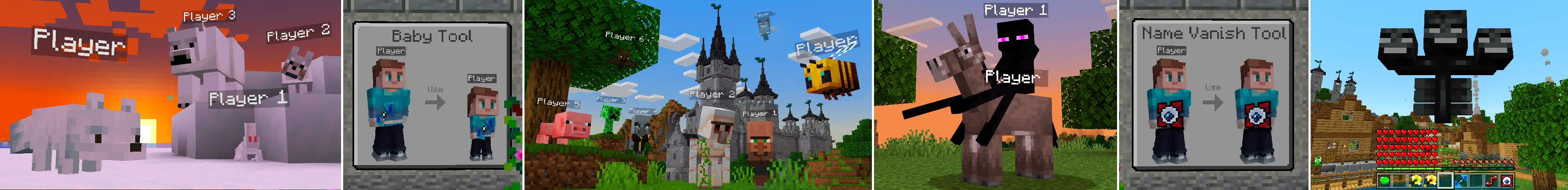 ПРЕВРАЩЕНИЕ В МОБОВ! panorama