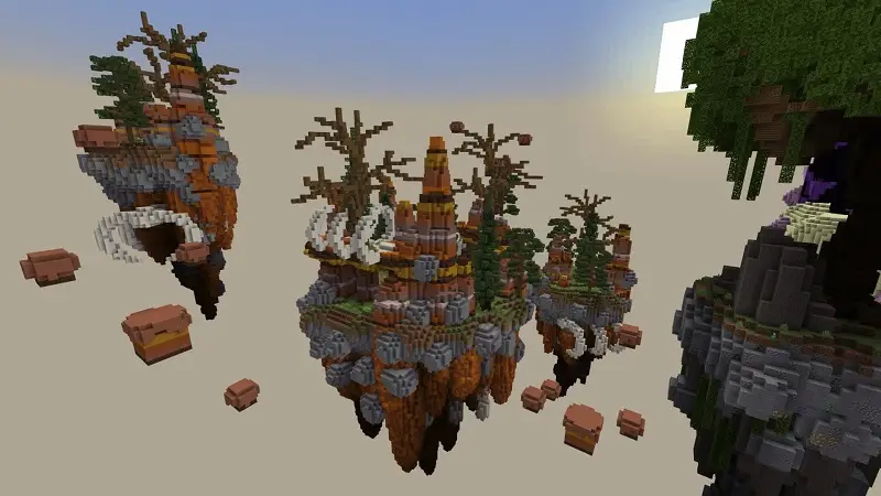 Скриншот Приключения в Skyblock №5