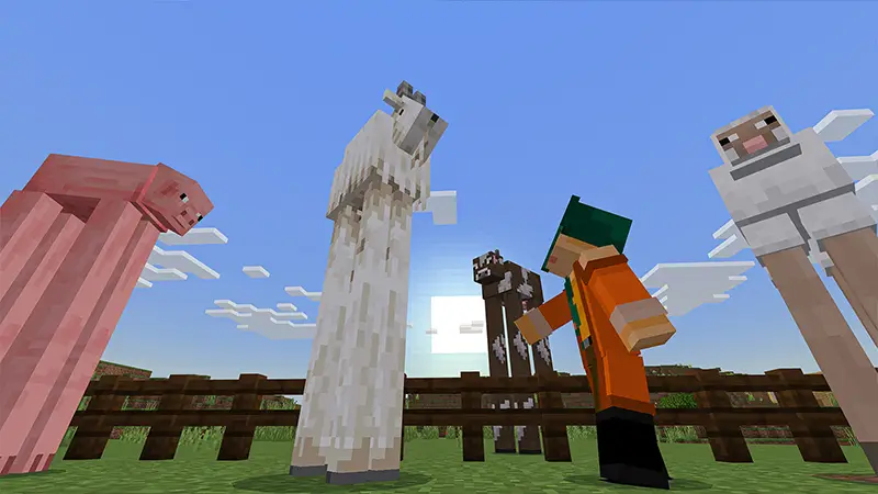 Скриншот Длинноногие мобы №1