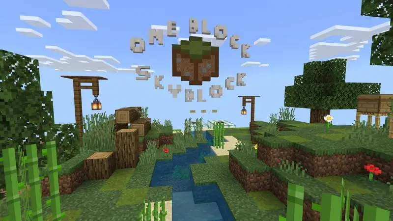 Скриншот SKYBLOCK С ОДНИМ БЛОКОМ №1