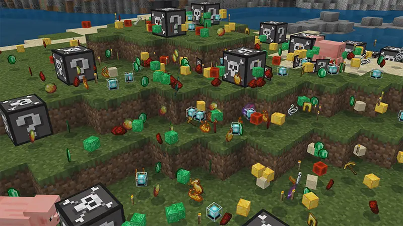 Скриншот Остров Черепа с блоками удачи №2