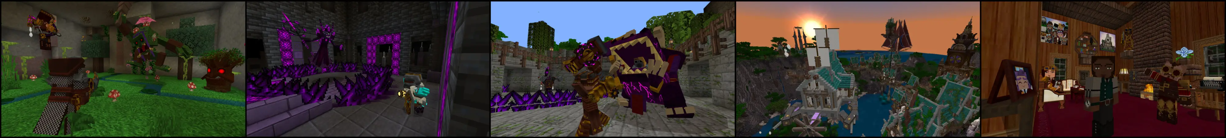 Приключения в движущемся волшебном доме panorama