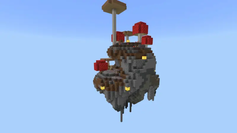 Скриншот Skyblock удачи: удачная добыча №1