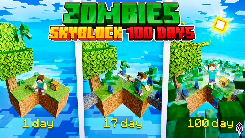 100 дней Skyblock: Зомби