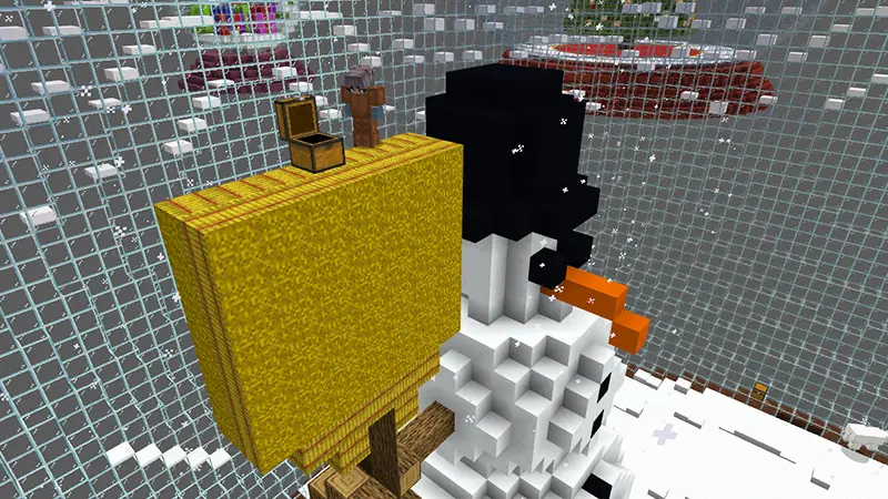 Скриншот Skyblock: зима №3
