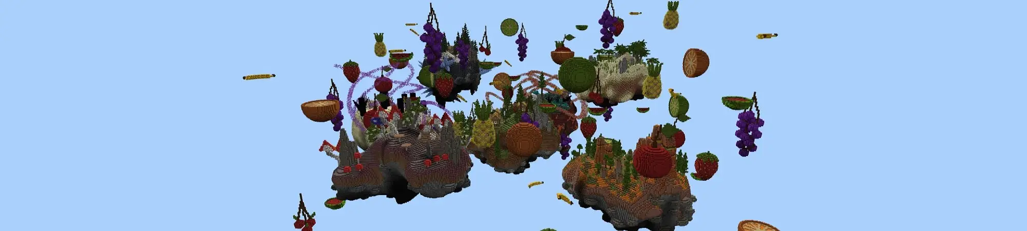 Фруктовый Skyblock panorama