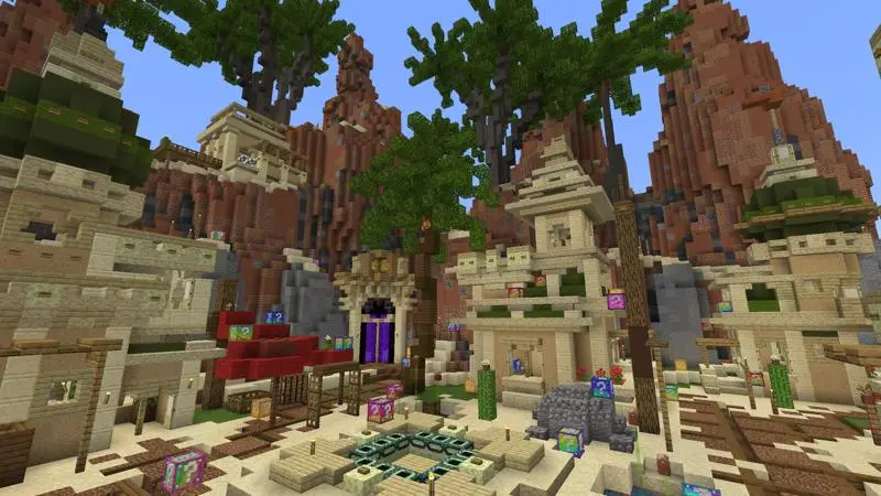 Скриншот Skyblock удачи: пустынная долина №5