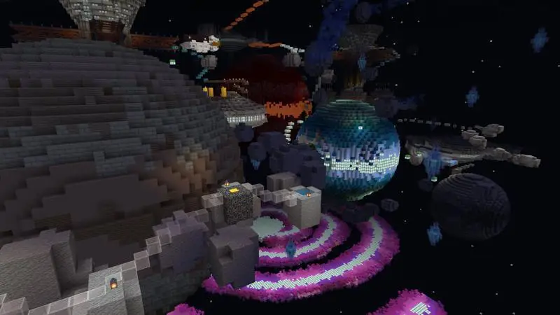 Скриншот Галактический паркур №4