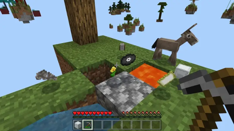 Скриншот Skyblock: вся добыча случайна №1